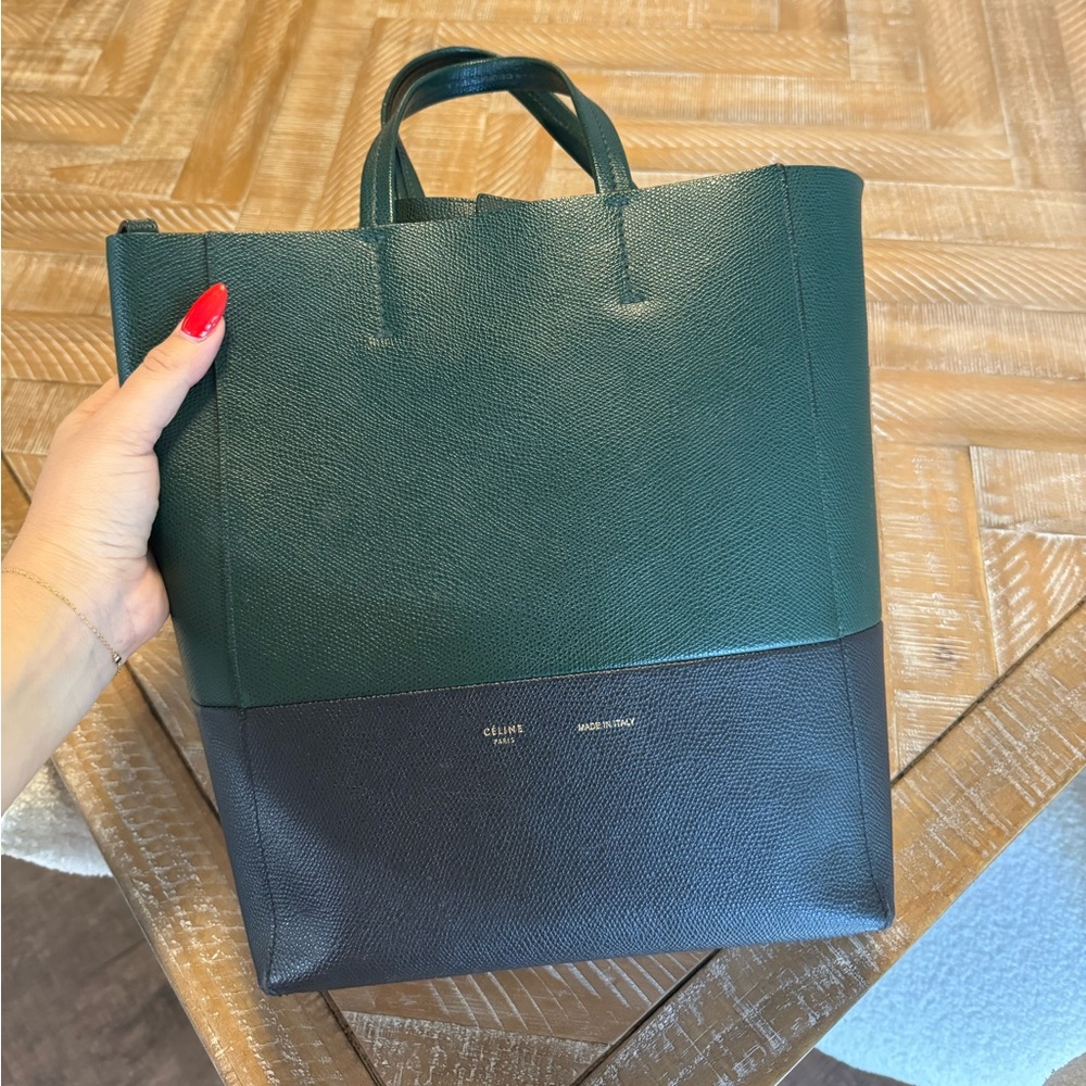 CELINE Bicolor Tote (Great Condition), Purchased in 2018 at Barneys New York